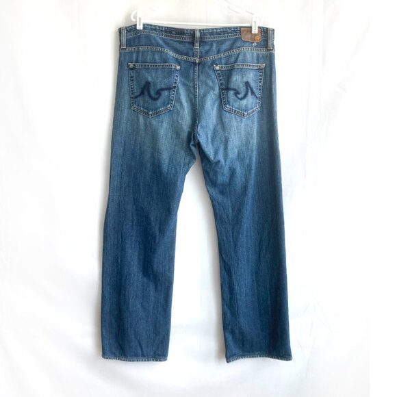 AG Adriano Goldschmied Hero Relaxed Fit Cotton Jeans - Picture 3 of 12